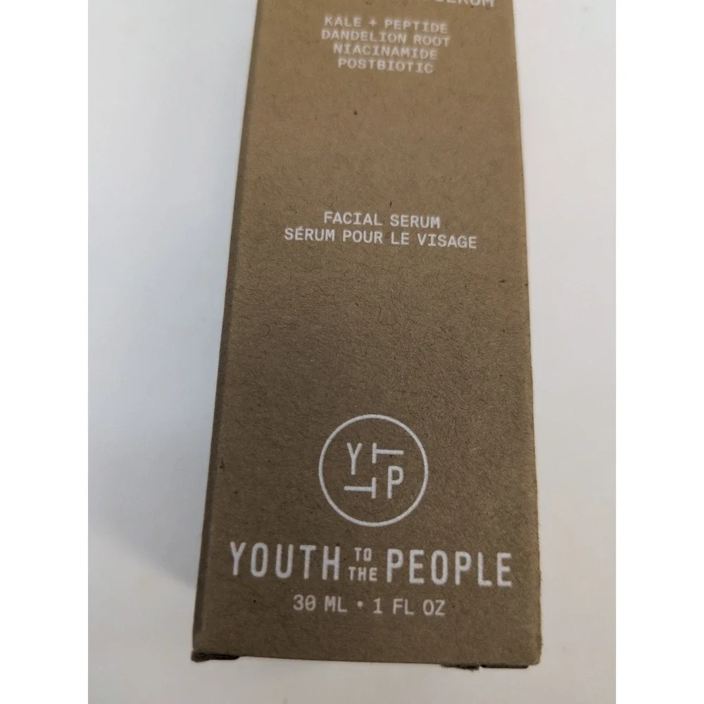 NIB😍YOUTH TO THE PEOPLE Superfood Skin Drip Smooth +Glow Barrier Serum 1ozFULL